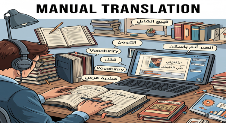 ترجمة من الانجليزية للعربية ترجمة يدوية احترافية متخصصة